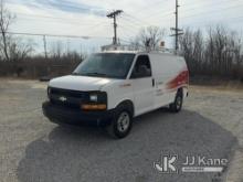 2012 Chevrolet Express G2500 Cargo Van Runs & Moves) (Check Engine Light On) (Unit Has Been Sitting 