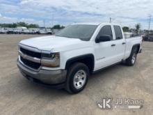 2017 Chevrolet Silverado 1500 4x4 Extended-Cab Pickup Truck Danella Unit) (Runs & Moves, Body Damage