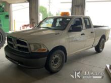 2011 RAM 1500 4x4 Crew-Cab Pickup Truck Runs & Moves) (Body Damage