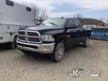 2017 Dodge RAM 2500 4X4 Crew-Cab Pickup Truck Not Running, Condition Unknown, Rust & Body Damage