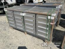 2024 Steelman 7ft Work Bench with 20 Drawers (New/Unused) (Silver) NOTE: This unit is being sold AS 