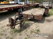 2011 Belshe Tilt-top Tagalong Equipment Trailer Rust Damage