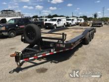 2022 Norstar Trailer LLC Iron Bull Tri-Axle Tagalong Equipment Trailer Rust Damage