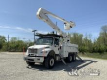 Altec AN55E-OC, Over-Center Material Handling Bucket Truck rear mounted on 2015 Freightliner M2 106 