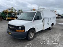 2008 Chevrolet G3500 Enclosed Service Van Runs & Moves, Check Engine Light On, Body & Rust Damage