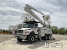 Altec AN55E-OC, Over-Center Material Handling Bucket Truck rear mounted on 2015 Freightliner M2-106 