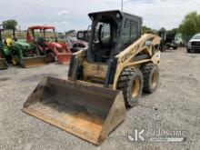 2008 Gehl V270 Rubber Tired Skid Steer Loader Runs & Moves, Missing Door