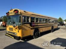 2010 Blue Bird All American School Bus Runs & Moves, Body & Rust Damage