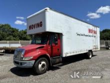 2002 International 4300 Van Body Truck Runs & Moves, Body & Rust Damage