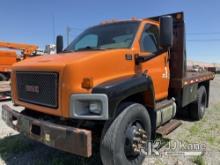 2004 GMC C8500 Flatbed Truck No Crank, Not Running, Condition Unknown, Broken Leaf Spring, Body & Ru