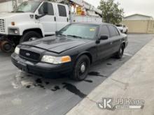 2009 Ford Crown Victoria Police Interceptor 4-Door Sedan Run & Moves