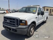 2006 Ford F-250 SD Service Truck Runs & Moves