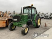 2006 John Deere 7326 Tractor Engine Runs, No Battery, No Hour Meter