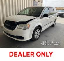 2013 DODGE RAM CARCO VAN Cargo Van Runs, Moves, Lifter Tick, Bad Charging System