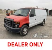 2014 Ford Econoline Cargo Van Runs & Moves