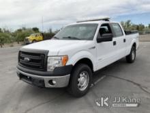 2014 Ford F150 4x4 Crew-Cab Pickup Truck Runs & Moves