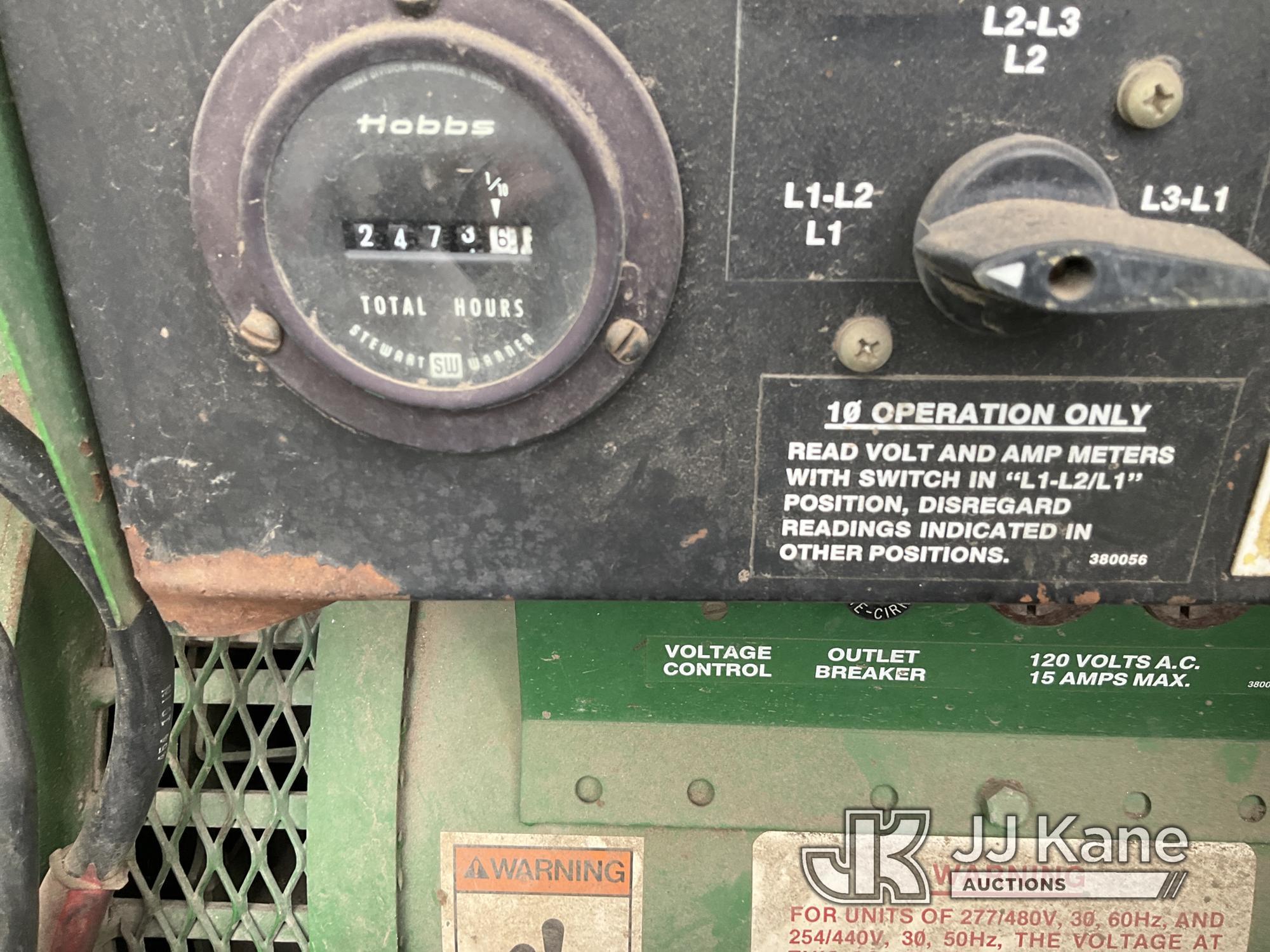 (Castle Rock, CO) 1983 Sullair S25DWPE Air Compressor Runs & Operates