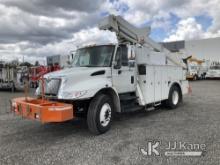 Terex/Telelect Hi-Ranger TPL-40, Articulating & Telescopic Bucket mounted behind cab on 2008 Interna