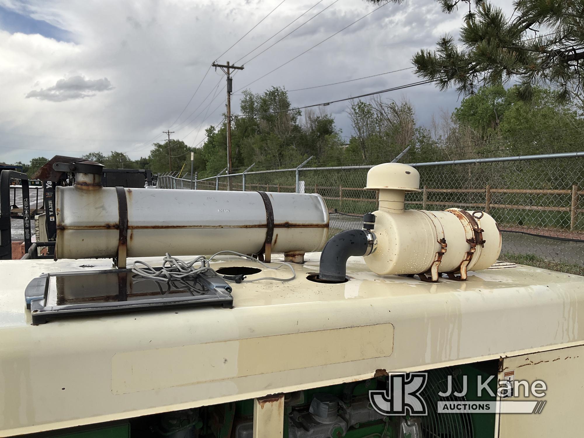 (Castle Rock, CO) 1983 Sullair S25DWPE Air Compressor Runs & Operates