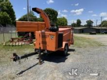 2014 Vermeer BC1000XL Chipper (12in Drum), trailer mtd No Title) (Not Running, Condition Unknown, Ha