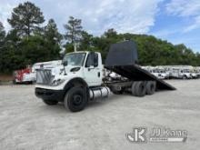 2008 International 7600 T/A Rollback Truck Runs, Moves, & Operates