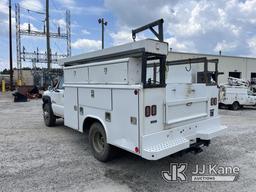 (Crewe, VA) 2006 GMC Sierra 3500 4x4 Service Truck Runs & Moves) (Check Engine Light On