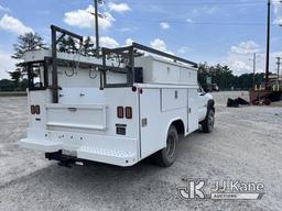 (Crewe, VA) 2006 GMC Sierra 3500 4x4 Service Truck Runs & Moves) (Check Engine Light On