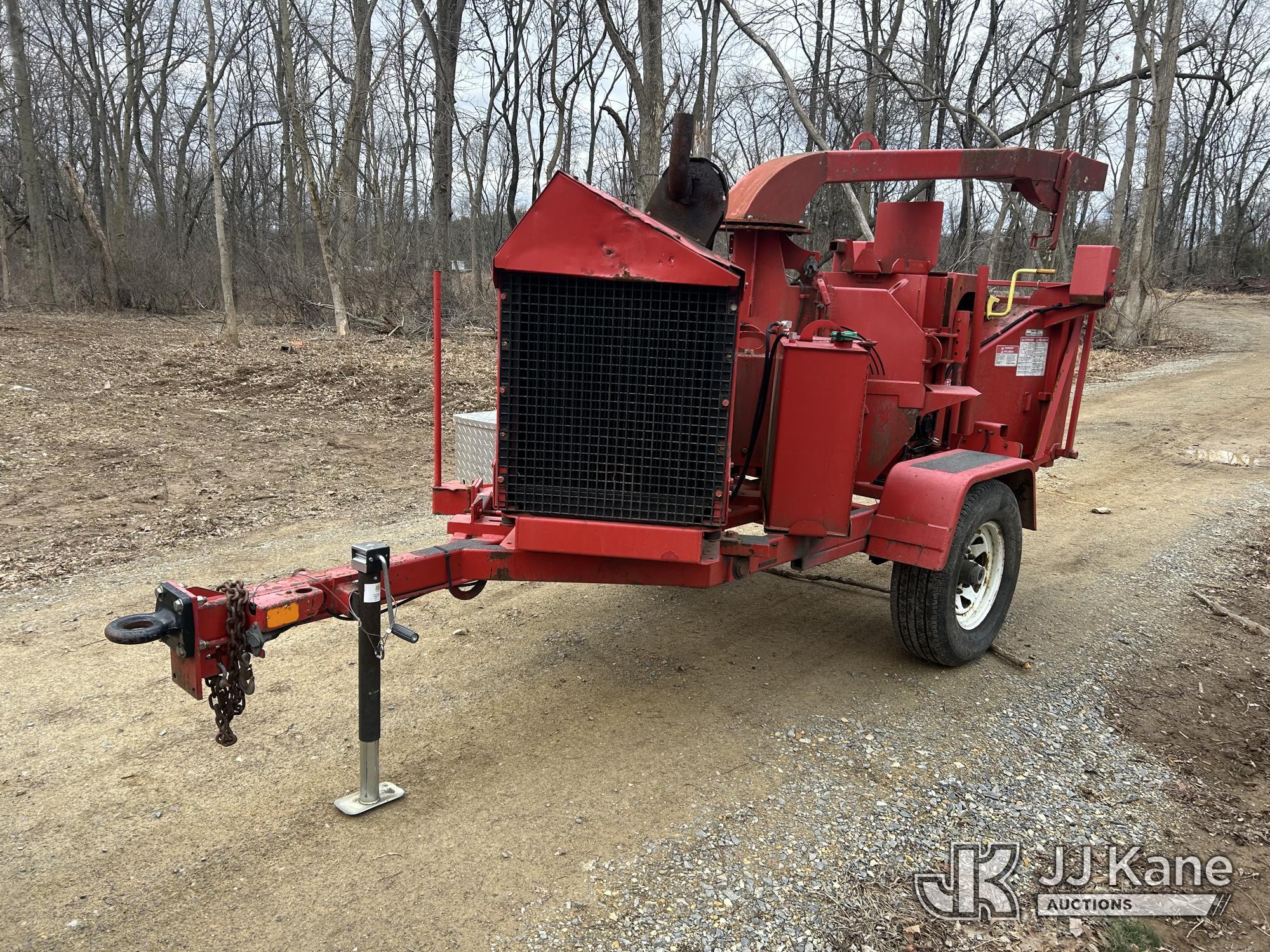 (Hagerstown, MD) 2009 Bandit Industries M90XP Portable Chipper (9in Disc), trailer mtd No Title) (Ru