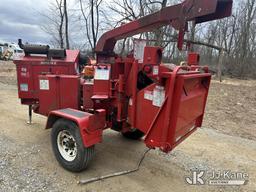 (Hagerstown, MD) 2009 Bandit Industries M90XP Portable Chipper (9in Disc), trailer mtd No Title) (Ru