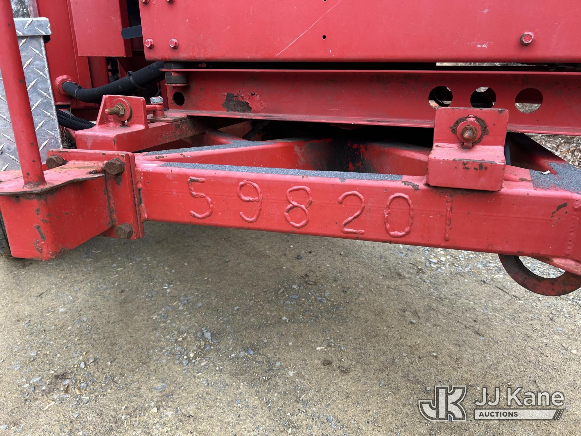 (Hagerstown, MD) 2009 Bandit Industries M90XP Portable Chipper (9in Disc), trailer mtd No Title) (Ru