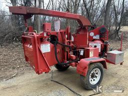 (Hagerstown, MD) 2009 Bandit Industries M90XP Portable Chipper (9in Disc), trailer mtd No Title) (Ru