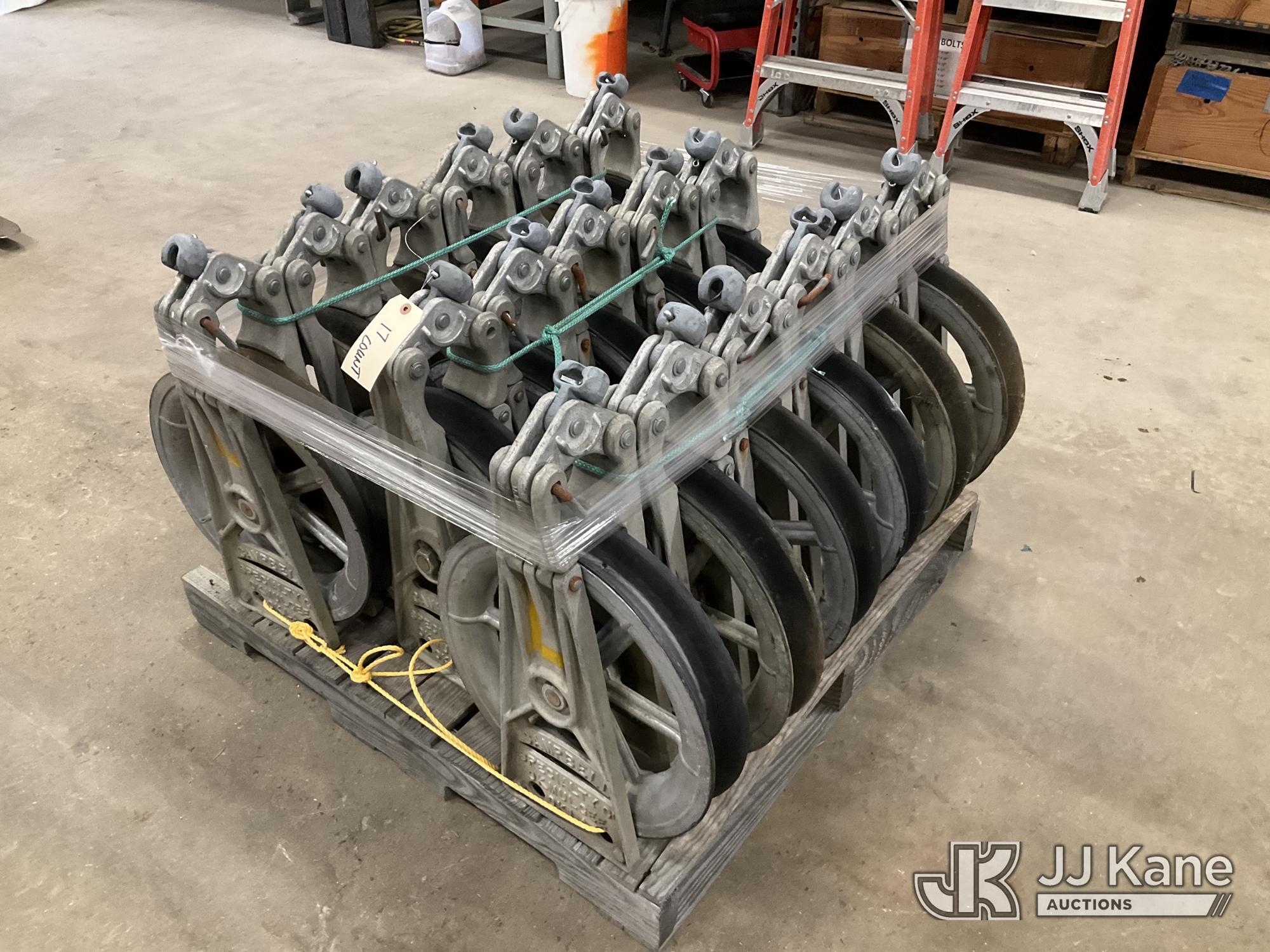 (Wells, ME) (1) Pallet of Campbell 18 inch Lined Conductor Blocks (Removal is by Appointment Only Re