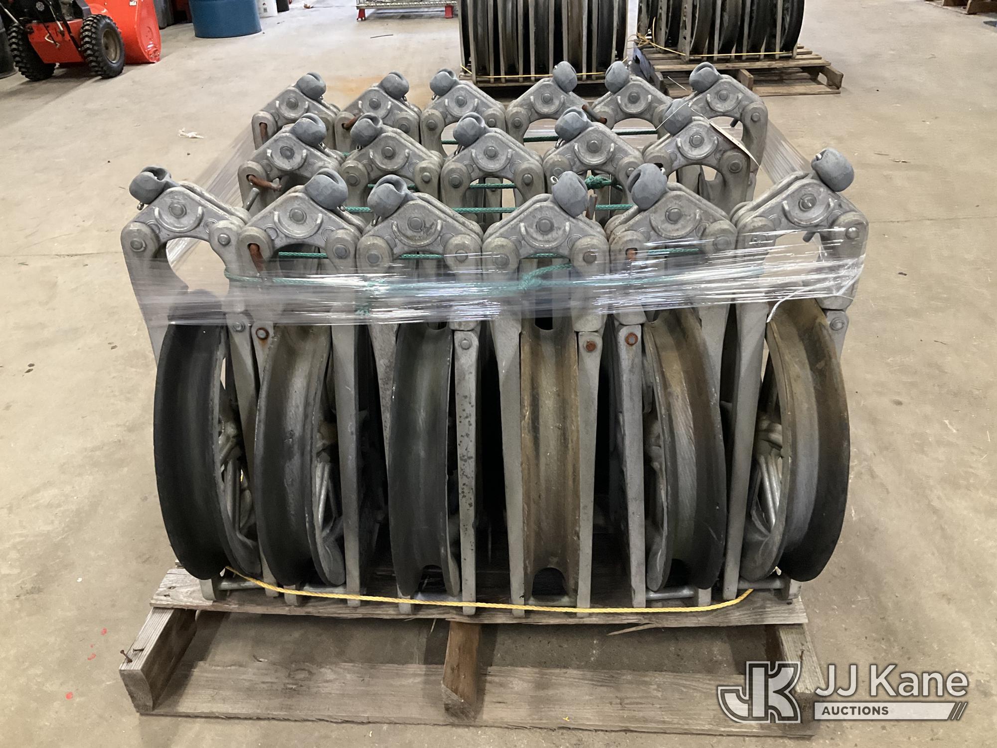 (Wells, ME) (1) Pallet of Campbell 18 inch Lined Conductor Blocks (Removal is by Appointment Only Re