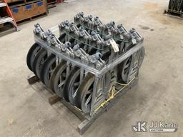 (Wells, ME) (1) Pallet of Campbell 18 inch Lined Conductor Blocks (Removal is by Appointment Only Re