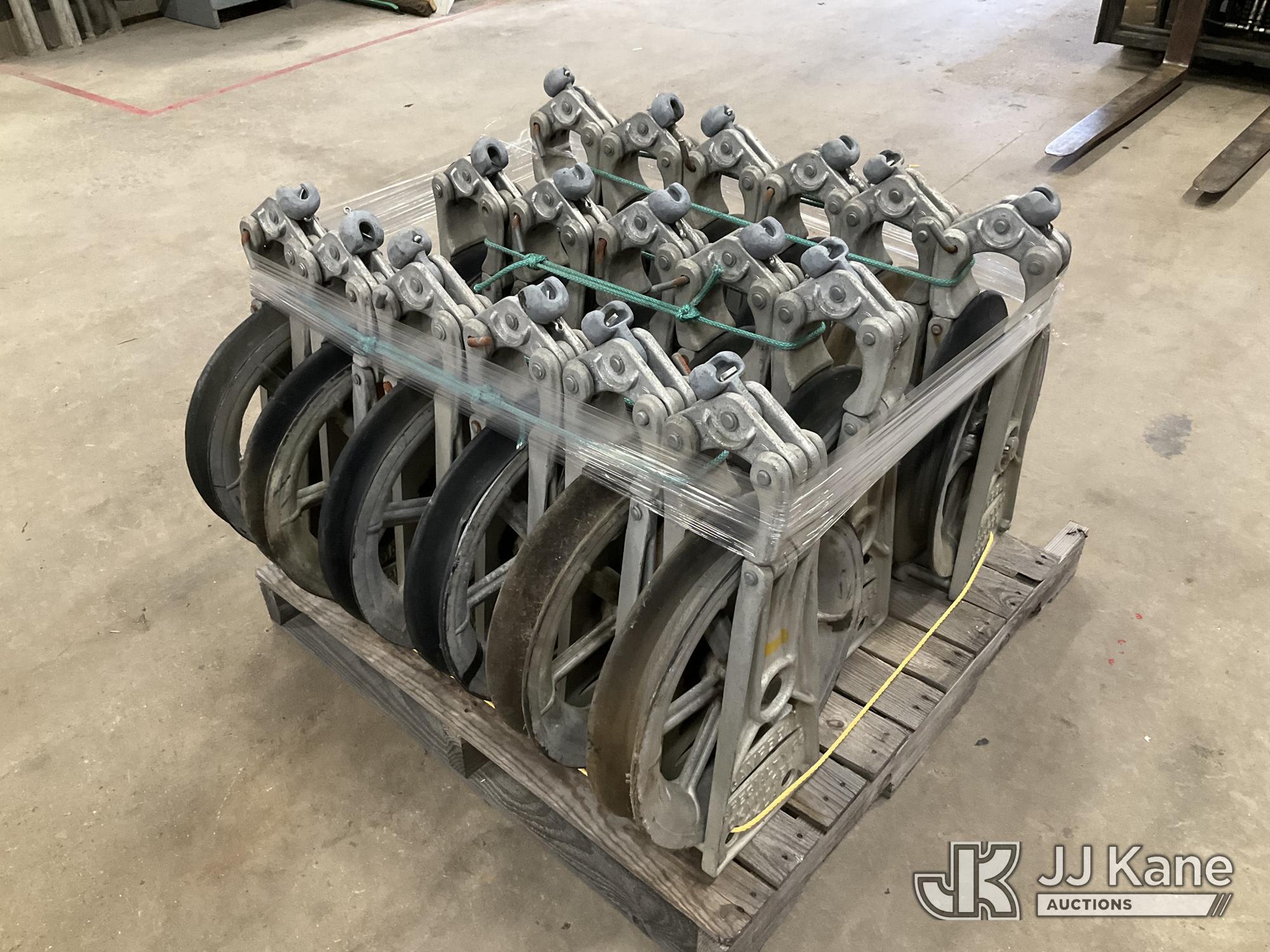 (Wells, ME) (1) Pallet of Campbell 18 inch Lined Conductor Blocks (Removal is by Appointment Only Re