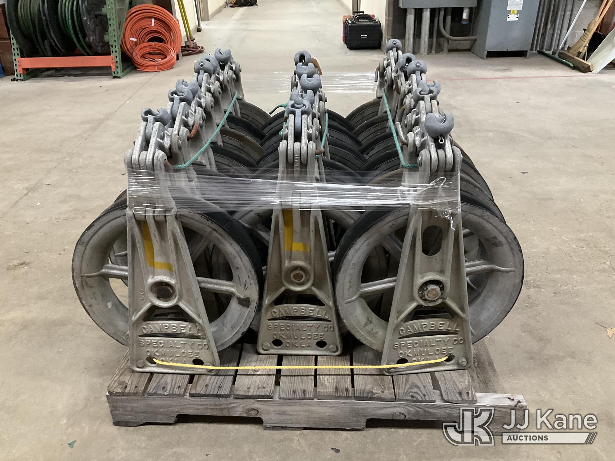 (Wells, ME) (1) Pallet of Campbell 18 inch Lined Conductor Blocks (Removal is by Appointment Only Re
