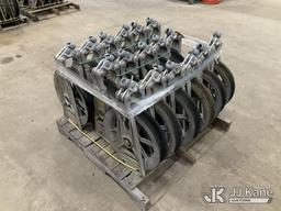 (Wells, ME) (1) Pallet of Campbell 18 inch Lined Conductor Blocks (Removal is by Appointment Only Re