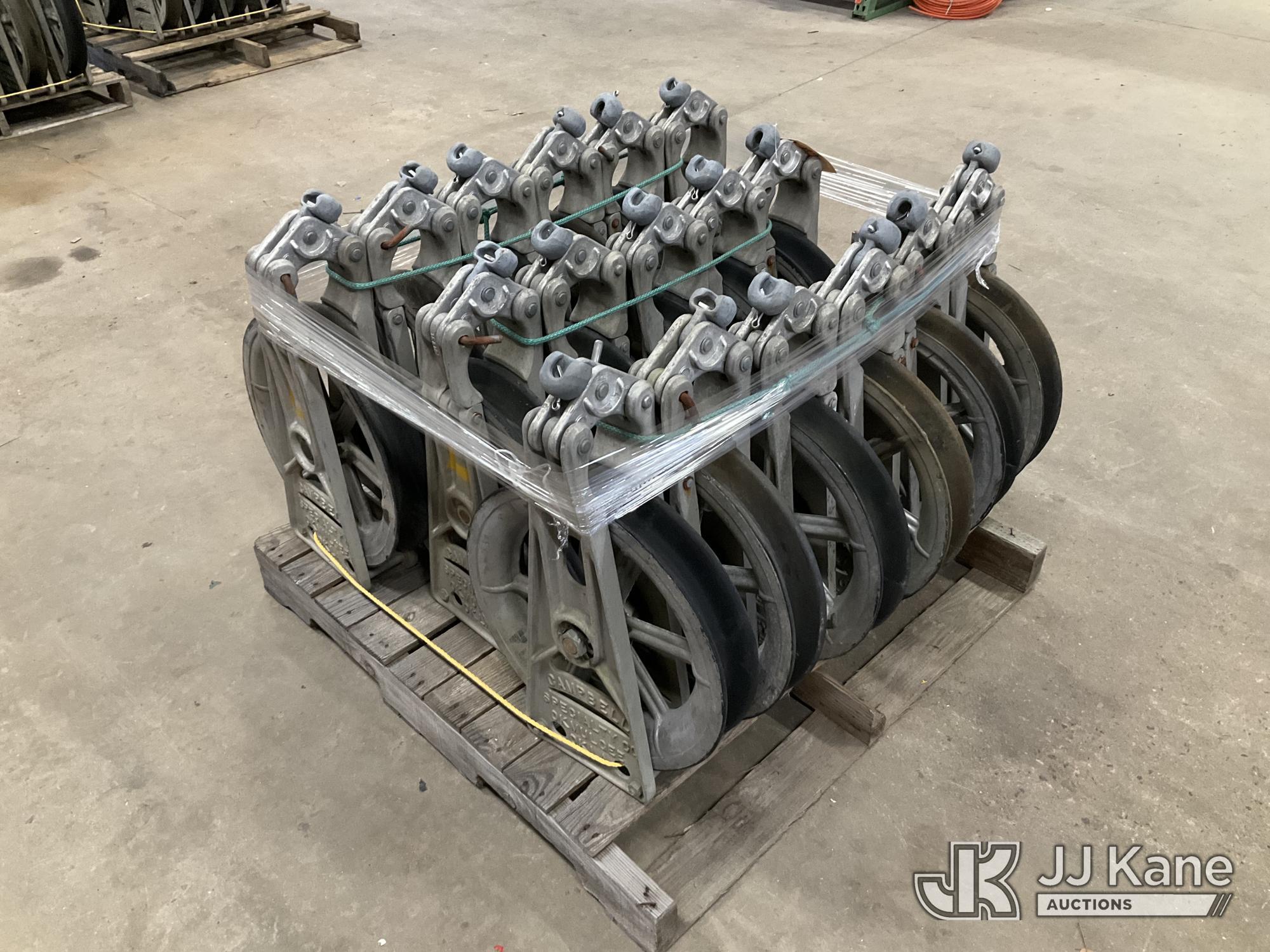 (Wells, ME) (1) Pallet of Campbell 18 inch Lined Conductor Blocks (Removal is by Appointment Only Re