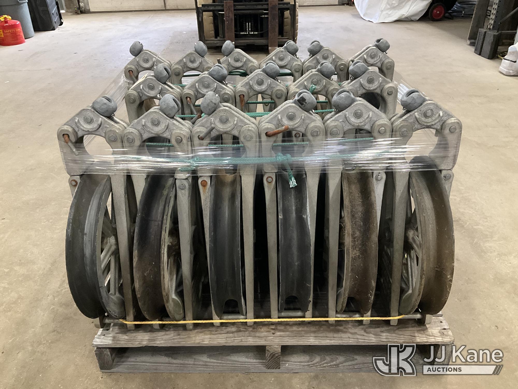 (Wells, ME) (1) Pallet of Campbell 18 inch Lined Conductor Blocks (Removal is by Appointment Only Re
