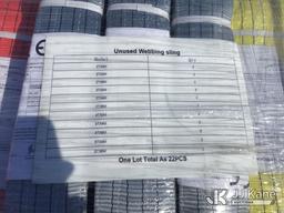 (Shrewsbury, MA) 2025 Greatbear (22) 2T-5T Webbing Sling(New/Unused) NOTE: This unit is being sold A