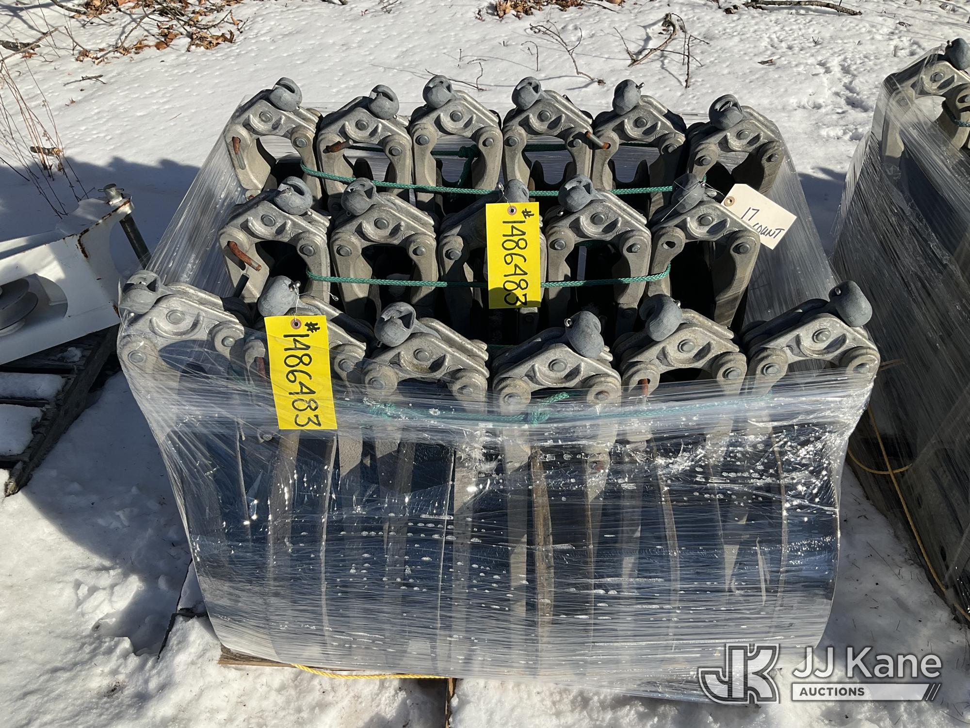 (Wells, ME) (1) Pallet of Campbell 18 inch Lined Conductor Blocks (Removal is by Appointment Only Re