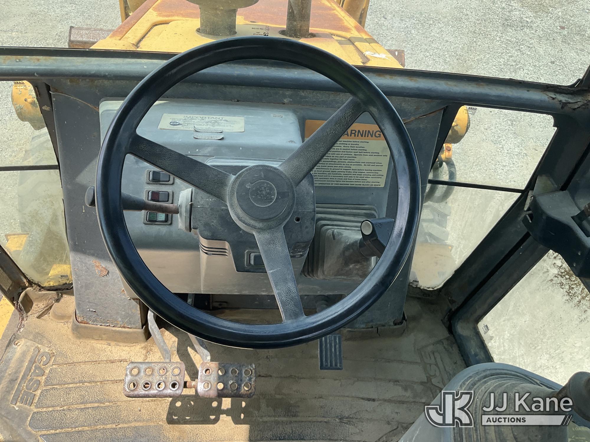 (Plymouth Meeting, PA) 1999 Case 580 Super L 4x4 Tractor Loader Backhoe No Title) (Runs Moves & Oper