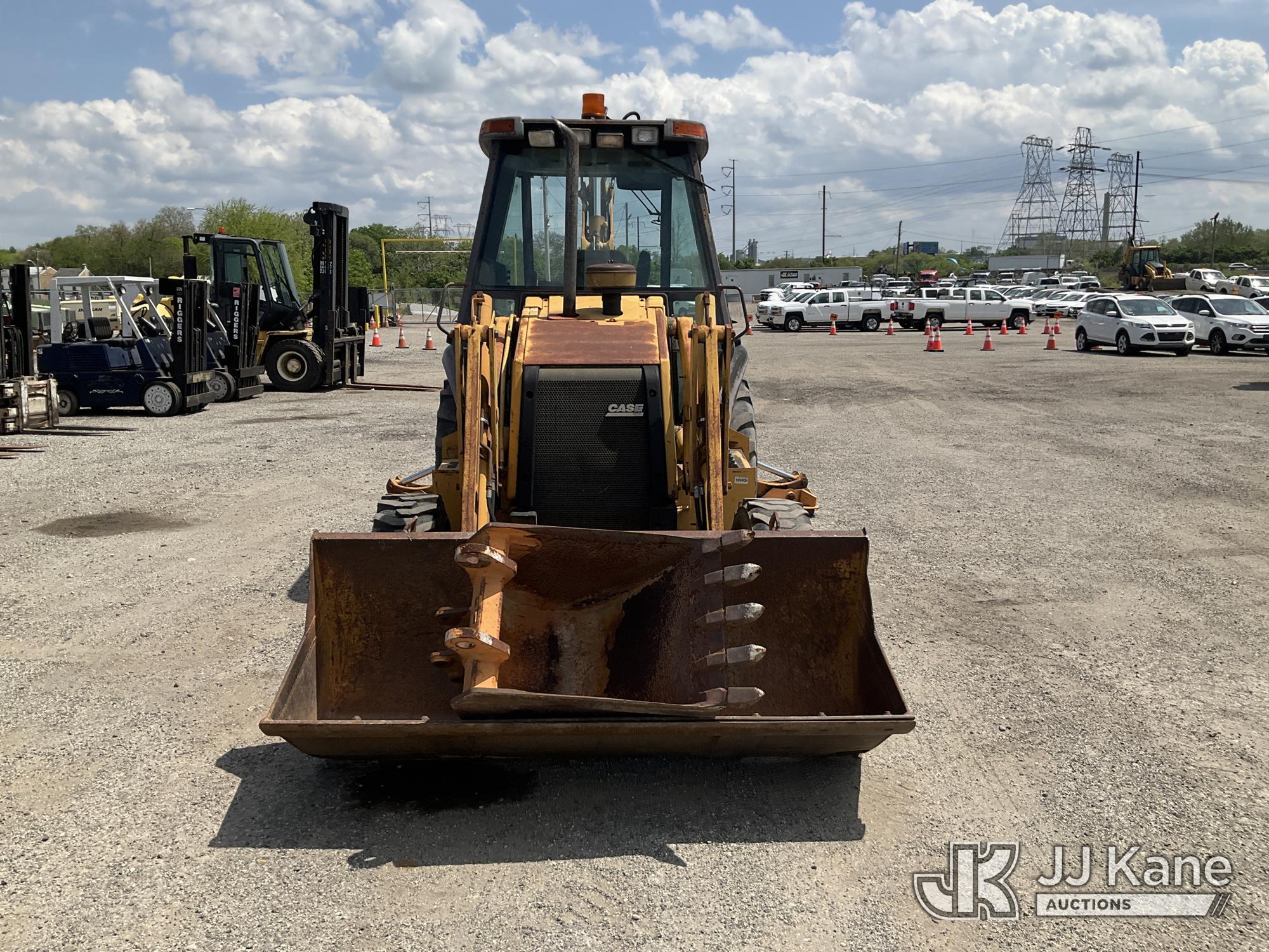 (Plymouth Meeting, PA) 1999 Case 580 Super L 4x4 Tractor Loader Backhoe No Title) (Runs Moves & Oper