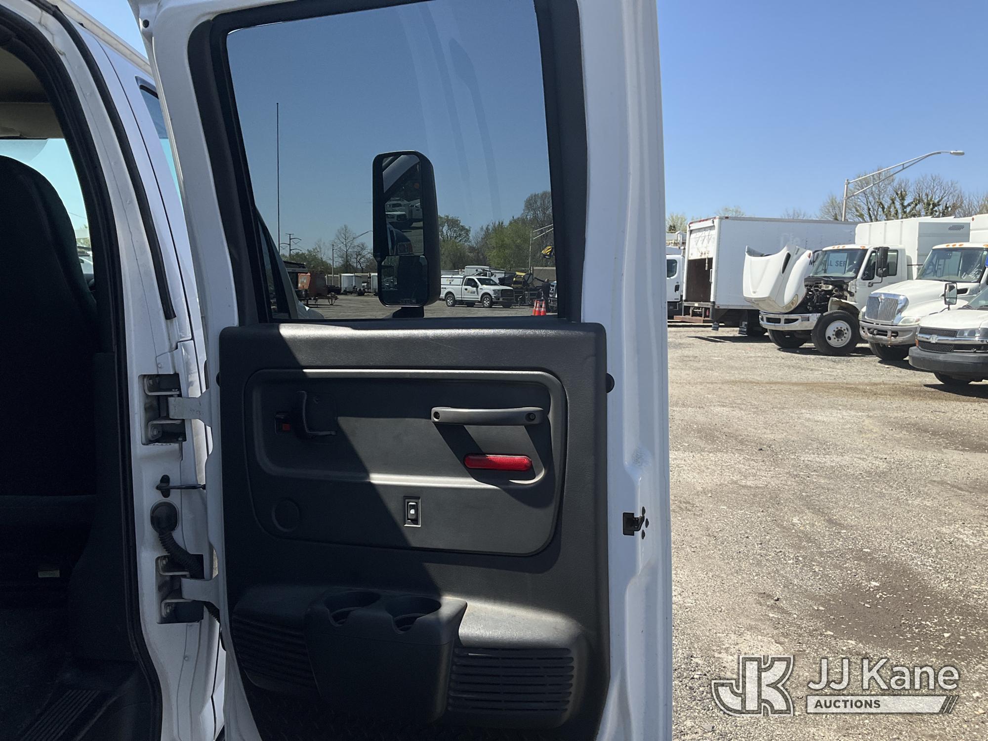 (Plymouth Meeting, PA) 2008 GMC C5500 Crew-Cab Flatbed/Dump Truck Runs Moves & Dump Operates, Body &