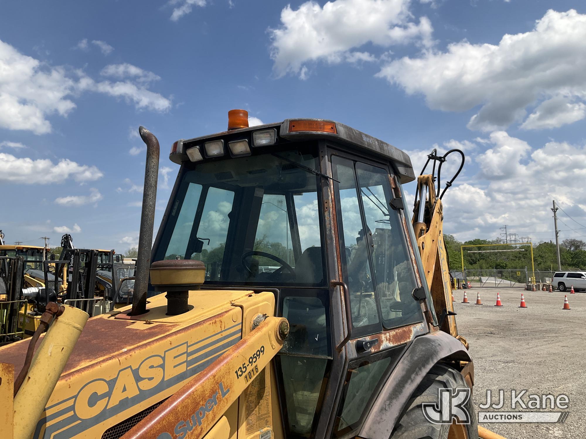 (Plymouth Meeting, PA) 1999 Case 580 Super L 4x4 Tractor Loader Backhoe No Title) (Runs Moves & Oper