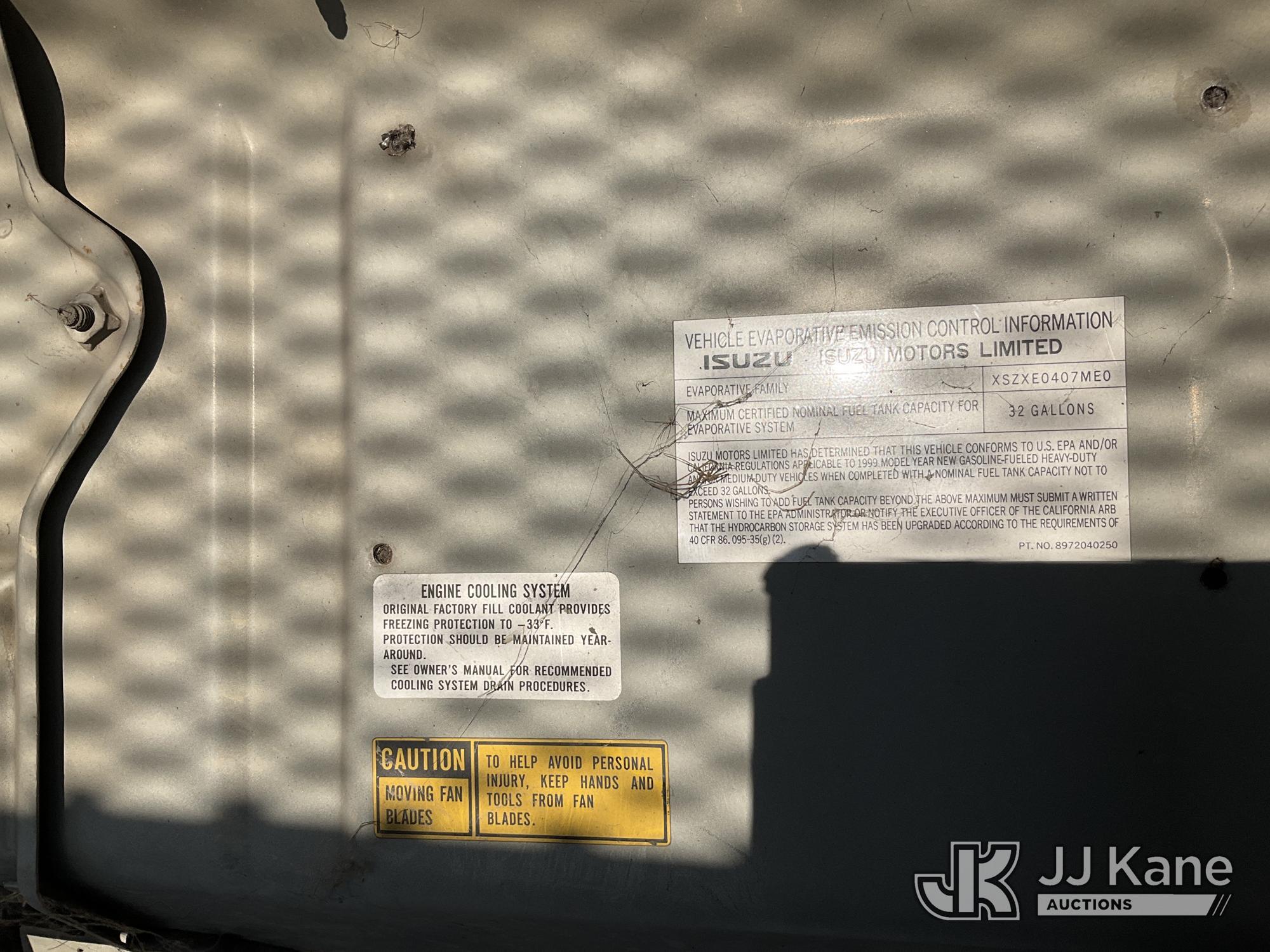 (Jurupa Valley, CA) 1999 Chevrolet W35042 Dump Truck Runs, Moves, & Dump Operates) (Arrow Board Not