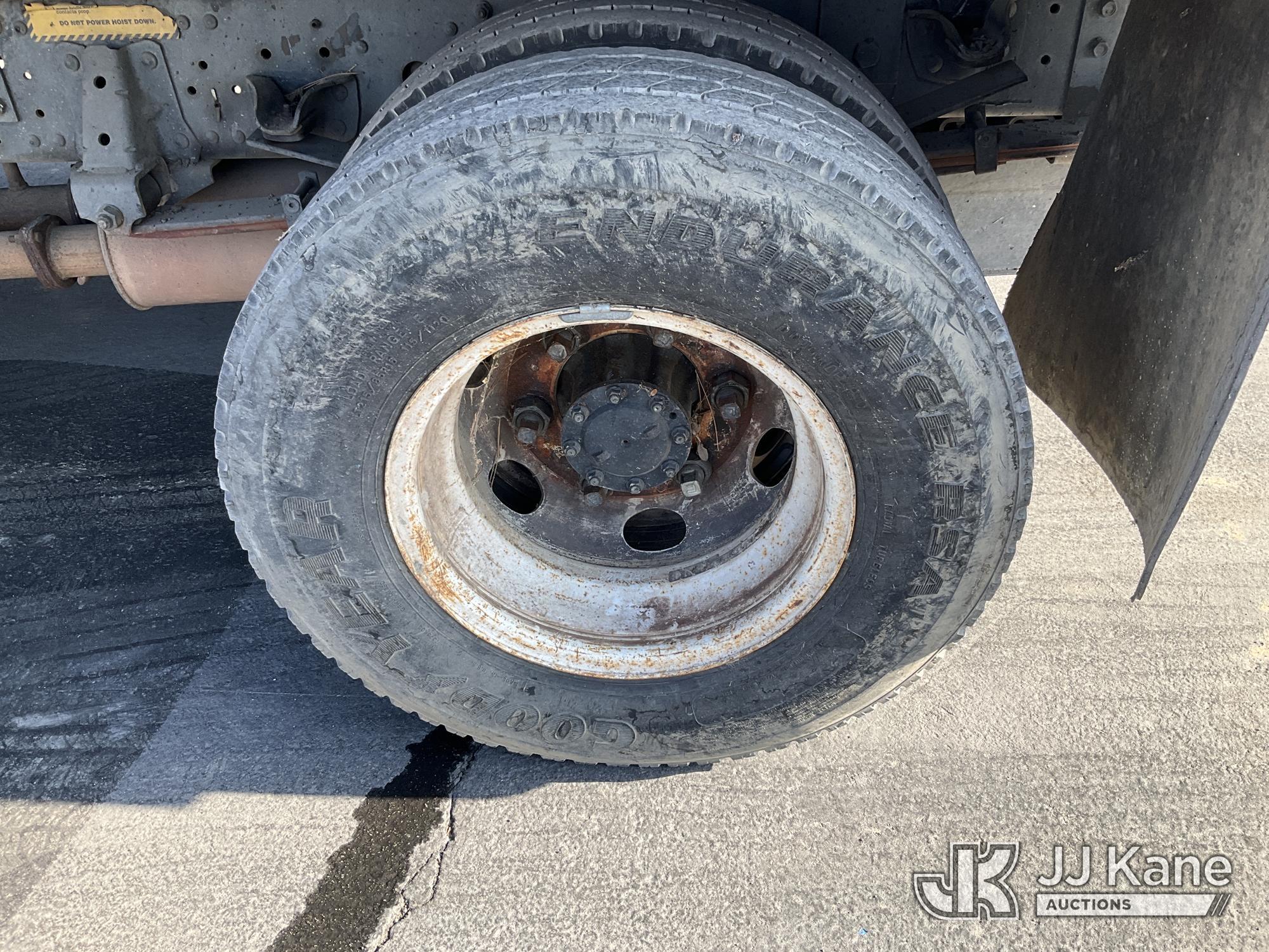 (Jurupa Valley, CA) 1999 Chevrolet W35042 Dump Truck Runs, Moves, & Dump Operates) (Arrow Board Not