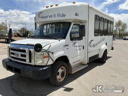 (Fountain, CO) 2009 Ford Econoline E350 Super Duty Passenger Bus Runs & Moves, Lift Operates) (Body