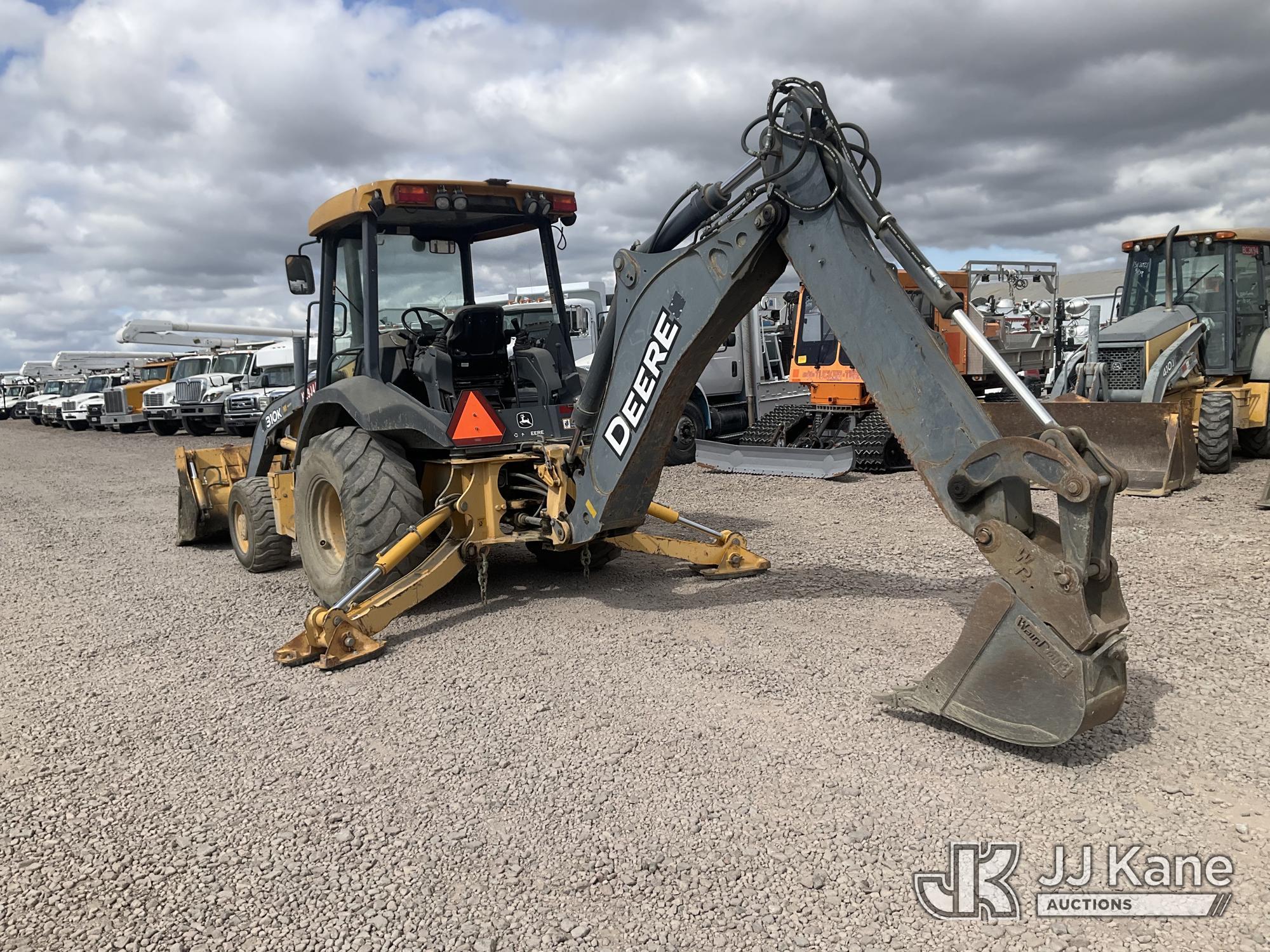 (Dixon, CA) John Deere 310K 4x4 Tractor Loader Backhoe Runs, Moves & Operates) (Backhoe Holders Brok