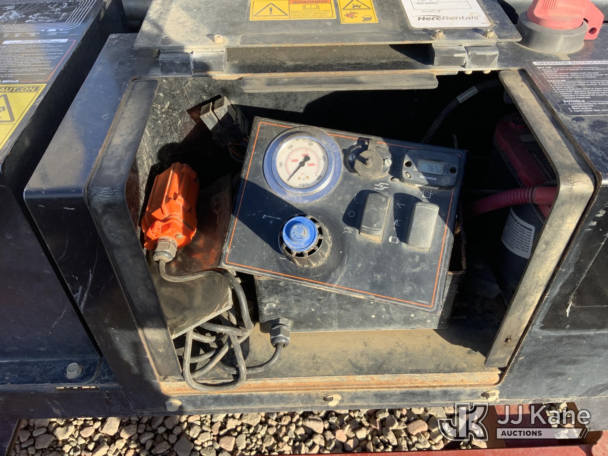 (Dixon, CA) 2019 Ditch Witch T9S T/A Vacuum Excavation Trailer Engine Runs, Towable